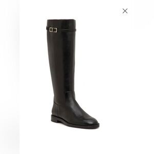 Elegant Black Women's Riding Boots